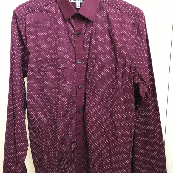 Mens Express Fitted Shirt M - Picture 5 of 5